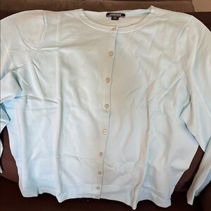Lands' End Light Blue Women's Sweater